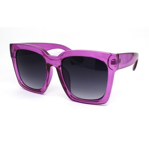 Gafas de sol retro de plástico grueso XL Oversize Horned Rim Thick Plastic Retro - Imagen 2 de 21