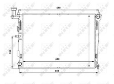 NRF (53845) Wasserkühler, Motorkühler, Kühler für HYUNDAI KIA