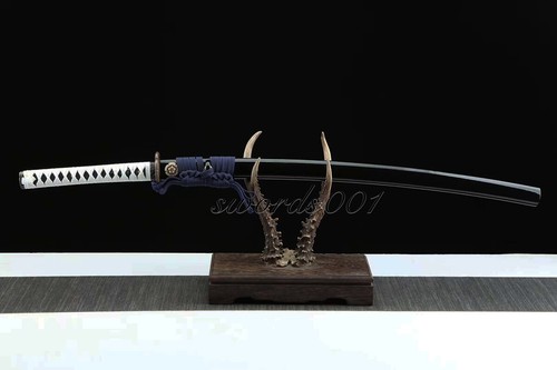 Ghost Of Tsushima Jin Sakai Katana Tanto 1095 Carbon Steel Japanese Swords Set - Picture 4 of 9