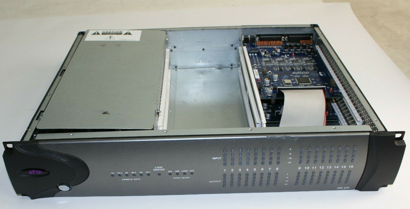 Avid HD I O 16x16 9100-58669-00 Rev H No Top Cover Avid HD I O 16x16 9100-58669-00 Rev H No Top Cover