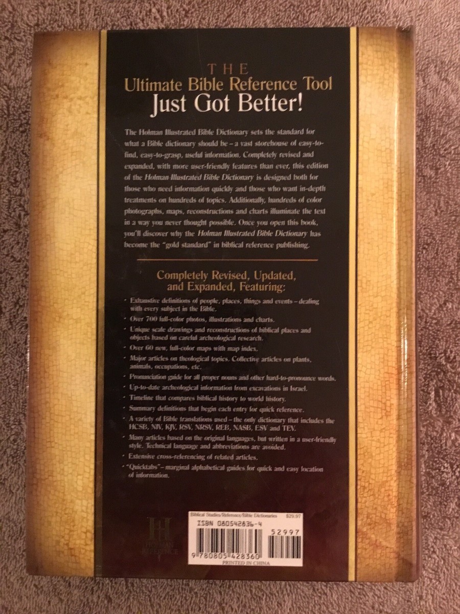 Holman Illustrated Bible Dictionary | eBay