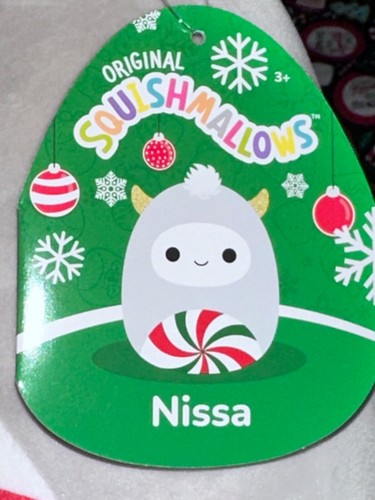 Malvaviscos 8 pulgadas Nissa Menta Yeti NUEVO NAVIDAD 2023 Peluche Kellytoy - Imagen 3 de 4
