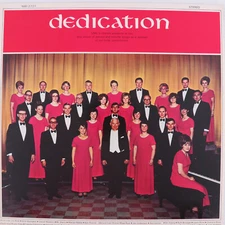 UML Concert Chorale – Dedication - Choir 12" LP Vinyl Record UML NWI 2721 EX