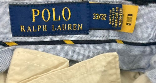 POLO Ralph Lauren Stretch Slim Fit Corduroy Pants Mens Size 33 x 26.5 Black READ - Picture 4 of 4