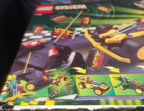 LEGO SYSTEM 5660 VINTAGE 1999 SET TELECOMANDO AUTO COMPLETO ISTRUZIONI IN SCATOLA - Foto 3 di 14