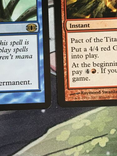 C5169 MAGIC GATHERING MTG FUTURE SIGHT TAKE POSSESSION PACT OF THE TITAN LP RARE - Picture 6 of 22