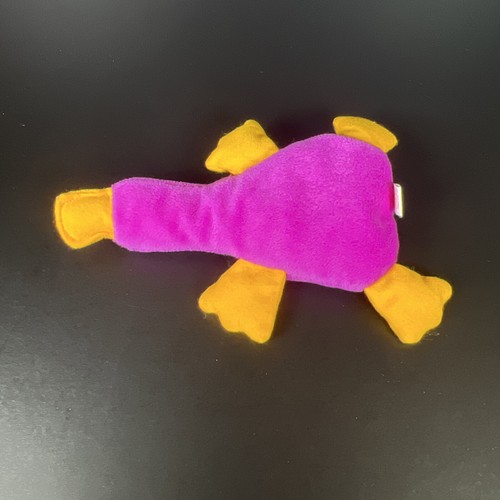 TY Beanie Baby - Patti The Platypus, 1993 RETIRED McDonalds Purple Small 8” - Picture 5 of 5