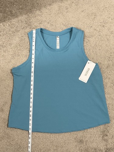 RBX Active Women's Blue Yoga Workout Tank Top Size Small NEW WITH TAG - Picture 5 of 7