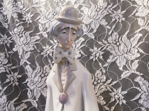 LLADRO CLOW WITH CONCERTINA #1027 PAYASO - Picture 2 of 12