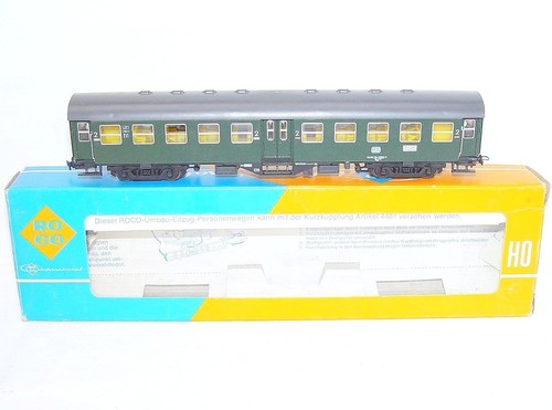 Roco HO 1:87 German DB Deutsche Bundesbahn "UMBAU" PASSENGER WAGON Set MIB`78