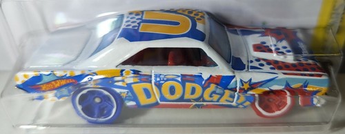 2022 Hot Wheels '68 Dodge Dart 63/250 HW Art Cars Mopar Hemi Super Stock White - Picture 3 of 6