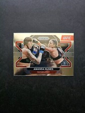 2022 Panini UFC Amanda Nunes 🔥  Silver Prizm #65 FeatherWeight