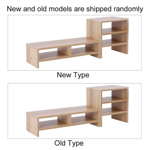 3-Layer Light Walnut Desktop Monitor Riser for Enhanced Viewing Comfort - Picture 5 of 15
