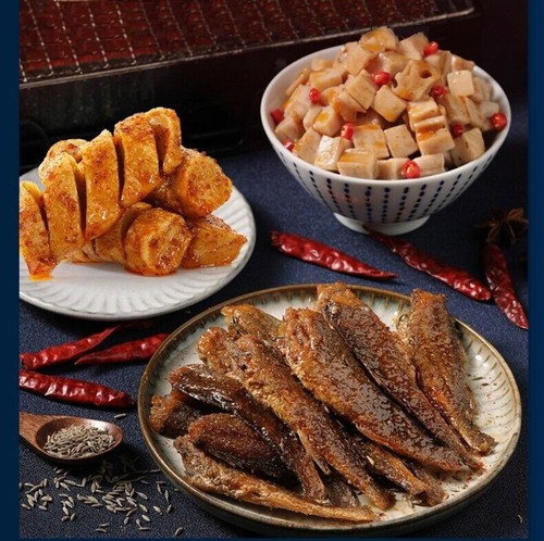 Asian Snack Gift Box 40pc Korean Japanese Chinese Duck Neck - Picture 10 of 11