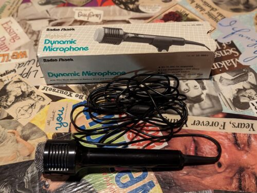 Realistic Highball-7 Dynamic Microphone 33-986B Mesh Screen, Radio Shack - Picture 2 of 4