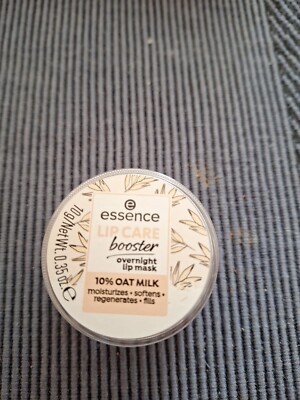essence Lip Care booster Overnight Lip Mask 10%OAT MILK Vegan  10 g *NEU*
