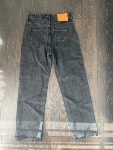 Elwood Baggy Denim Pants Washed Black Women’s Size 26 Brand New With Tags - Picture 6 of 9