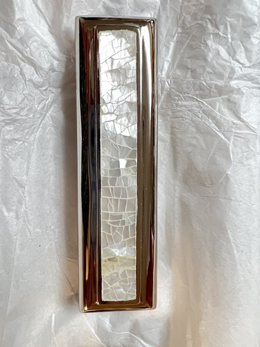 2 Schaub and Company 819-MOP Symphony 3" Center to Center  Shell/Nickel Knobs - Picture 8 of 10