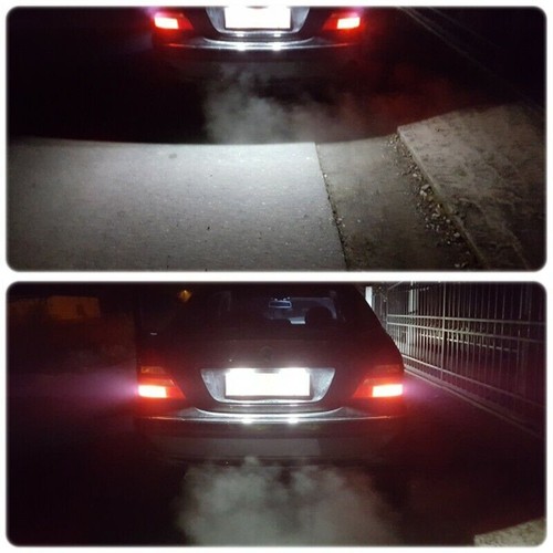 LED License Plate Light For Mercedes Benz W203 R230 W209 C209 A209 SL CLK Class - Picture 8 of 10