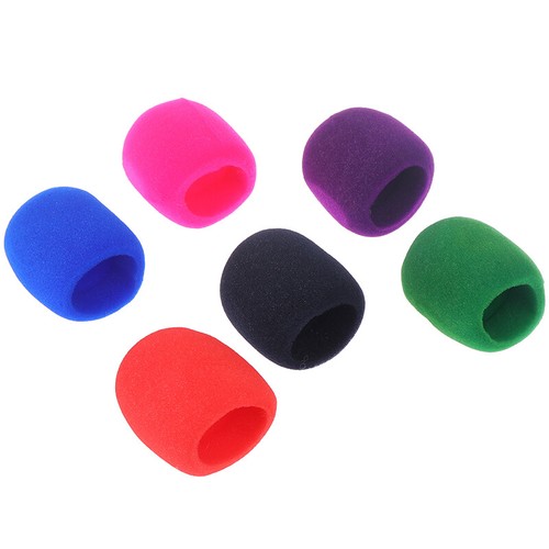 5PC Microphone Headset Grill Windscreen Sponge Foam Cover For Recording Mic ZK - Picture 1 of 18
