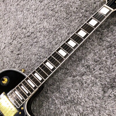 Grass Roots Les Paul Custom Black G-LP-CTM Electric Guitar W