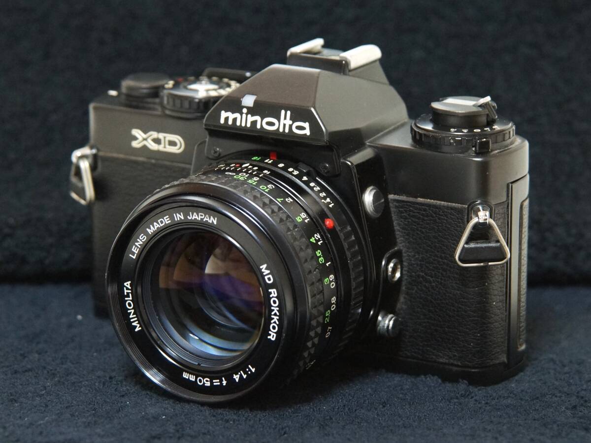 MINOLTA XD MD ROKKOR 50mmF1.4 set with standard lens Mint | eBay MINOLTA XD MD ROKKOR 50mmF1.4 set with standard lens Mint | eBay