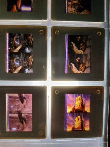 JUEGO DE 72 CELDAS DE PELÍCULA STAR WARS EPISODIO III VENGANZA DE LOS SITH 35 MM MONTADAS - Imagen 20 de 24