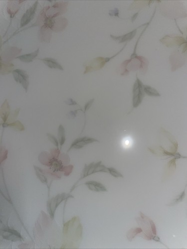 Vintage Mikasa Cake Plate Pastel Garden 82055 - Picture 3 of 6