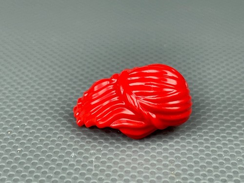 LEGO Red Female Minifigure Hair Mid-Length Braid Around Side Series 24 Falconer - Picture 8 of 8