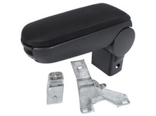 ARMLEHNE + MONTAGESET SCHWARZE STOFF ERSATZ FÜR SEAT LEON TOLEDO II VW GOLF IV
