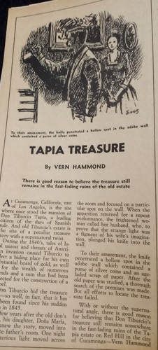 Vintage TREASURE TRAILS of the OLD WEST Magazine Winter 1973 1st Edition #1 - Bild 18 von 24