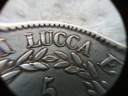 5 Franchi 1806 Principato di Lucca e Piombino Elisa e Felice  - Foto 3 di 3