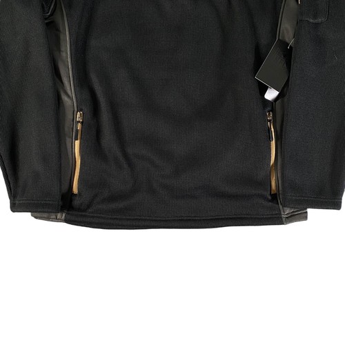 New Orleans Saints NFL Sweatshirt Mens Large Black Fleece 1/4 Zip Pullover NEW - Picture 3 of 11