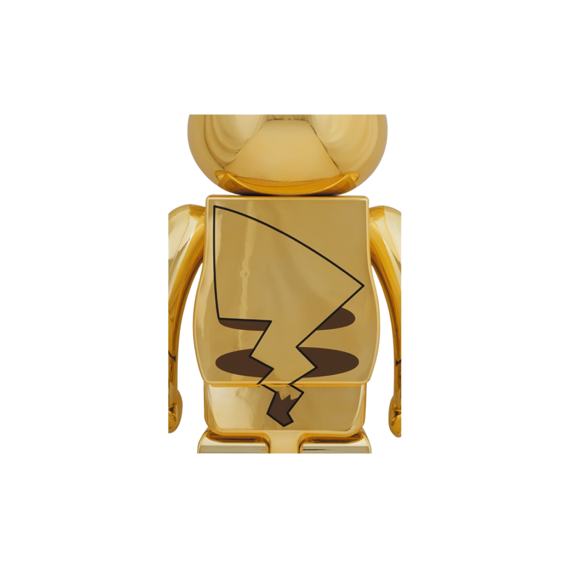 MEDICOM TOY - BE@RBRICK ピカチュウ GOLD CHROME Ver. 1000 Be@rbrick Bearbrick World Wide Tour 3 Pokemon Pikachu Gold