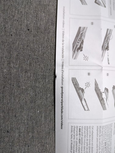 Goodyear Hybrid Wiper Blades 770-24 & 770-18. Windshield 24 & 18. 595mm & 460mm. - Picture 20 of 21