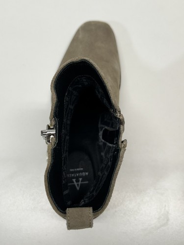 NEU Aquatalia Damen taupe Wildleder Chelsea Boots Reißverschluss Freizeit Stiefelette Größe 8 M - Bild 15 von 19