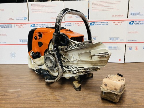STIHL TS800 Concrete Cut Off Saw For Parts Project / Piston Scored Read Notes - Picture 12 of 14