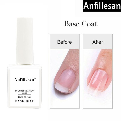 Anfillesan 15ML Gel Nail Polish Summer Nail Soak Off LED UV Gel Top/Base Coat - Picture 24 of 203