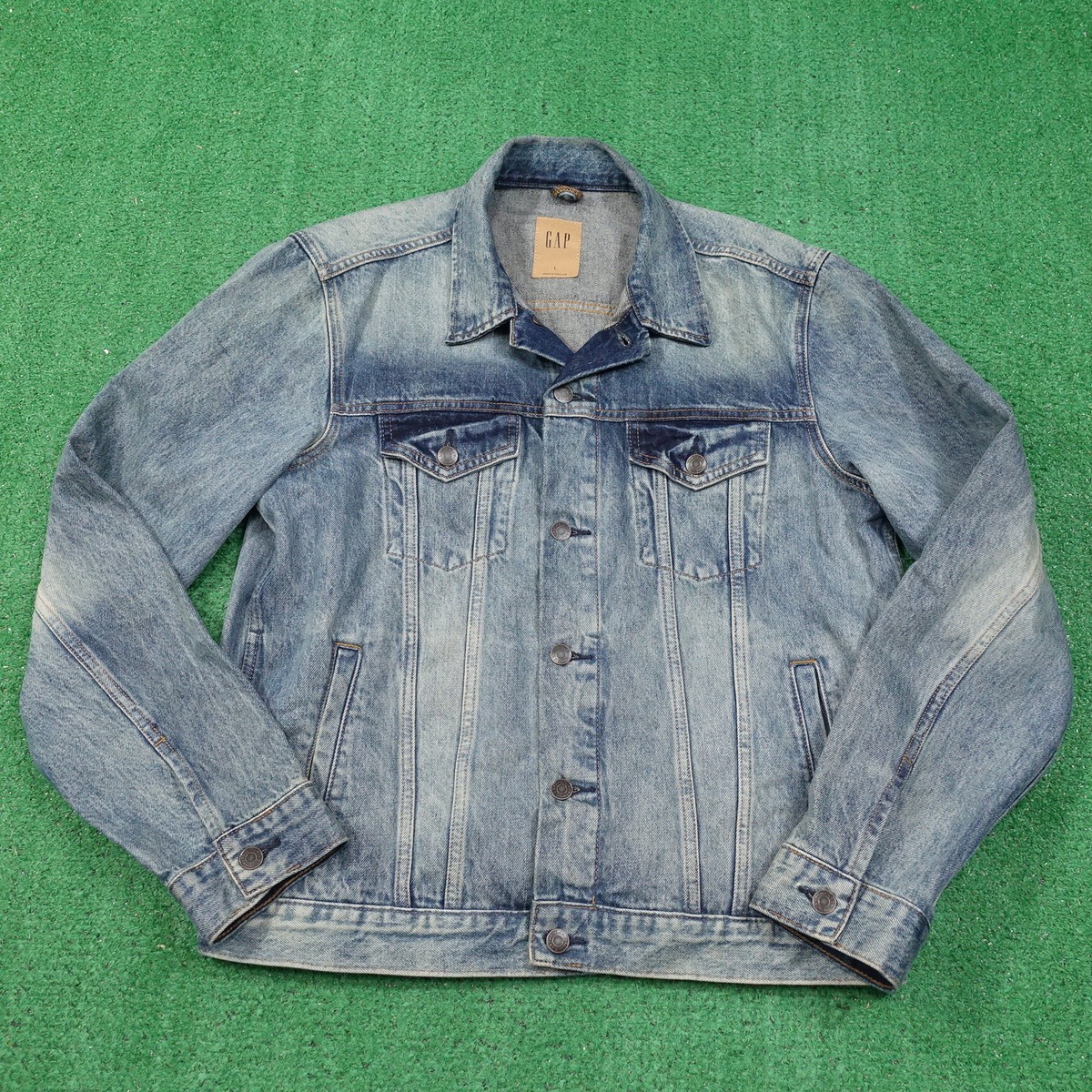 acid wash mens plus size jean jacket