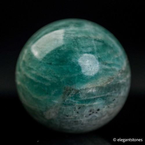 52g34mm Blue Amazonite Sphere Crystal Ball Natural Quartz Healing Stone Chakra - Picture 2 of 10