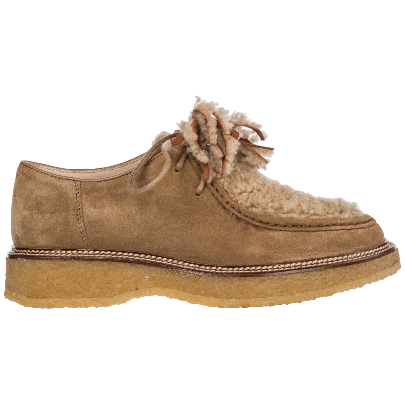 Tod's Schnürschuhe damen xxw30b0ak41jzb1y28 Leder Beige brogue derby oxford Tod's Schnürschuhe damen xxw30b0ak41jzb1y28 Leder Beige brogue derby oxford