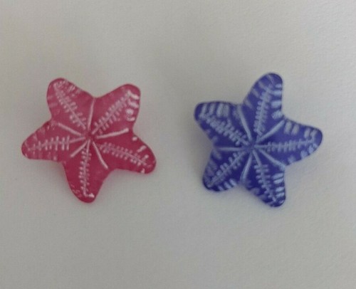 Pastel Star Shank Button - 5/8" Renaissance Buttons(Choose Color)     - Picture 1 of 3