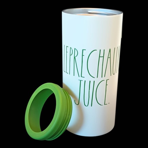 Rae Dun Leprechaun Juice Insulated Stainless Steel Slim Can Cooler 12 Oz/355 mL - Picture 2 of 13