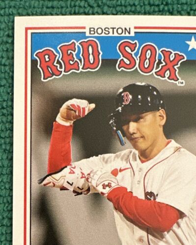 2023 TBT 23 1988 Topps UK #68 ⚾️ Masataka Yoshida RC ⚾️ BoSox SP Photo Variation - Picture 2 of 7