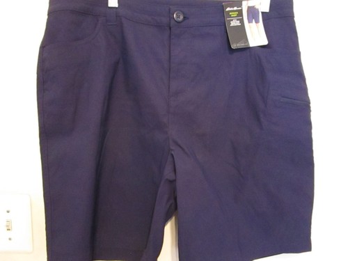 Eddie Bauer Womens Bermuda Performance Outdoor Hiking Shorts Atlantic Size 16