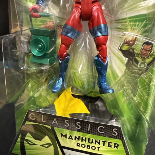 DC Universe ManHunter Robot Figure Green Lantern Wave One NIB - Picture 13 of 13