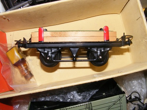 Hornby Uhrwerk Zugset Aufzieh Blech Panzer Güter Set No 40 O Guage - Bild 7 von 9