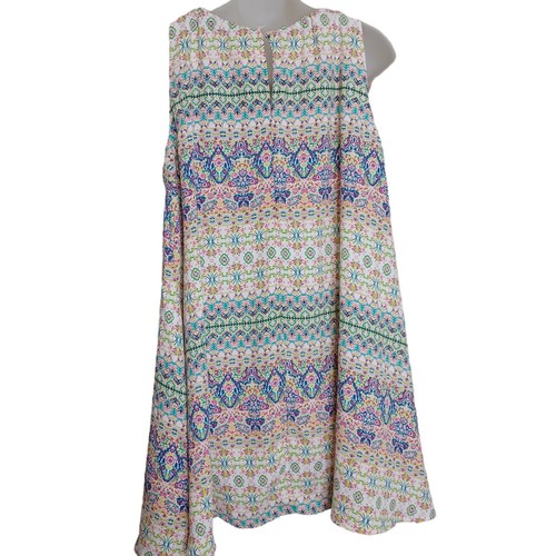 Rachel Ashwell Damen Boho Kleid Größe 10 Decora Pastell süß feminin Schlüsselloch - Bild 7 von 9