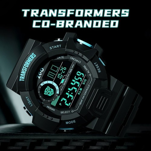 ZGO x Transformers Uhr Student Kinderuhr Herren Damen Jungen Mädchen mechanisch - Bild 2 von 17