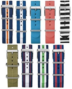 Timex Originals Weekender Fairfield Nylon Slip Thru Watch Strap 20mm 18mm | eBay